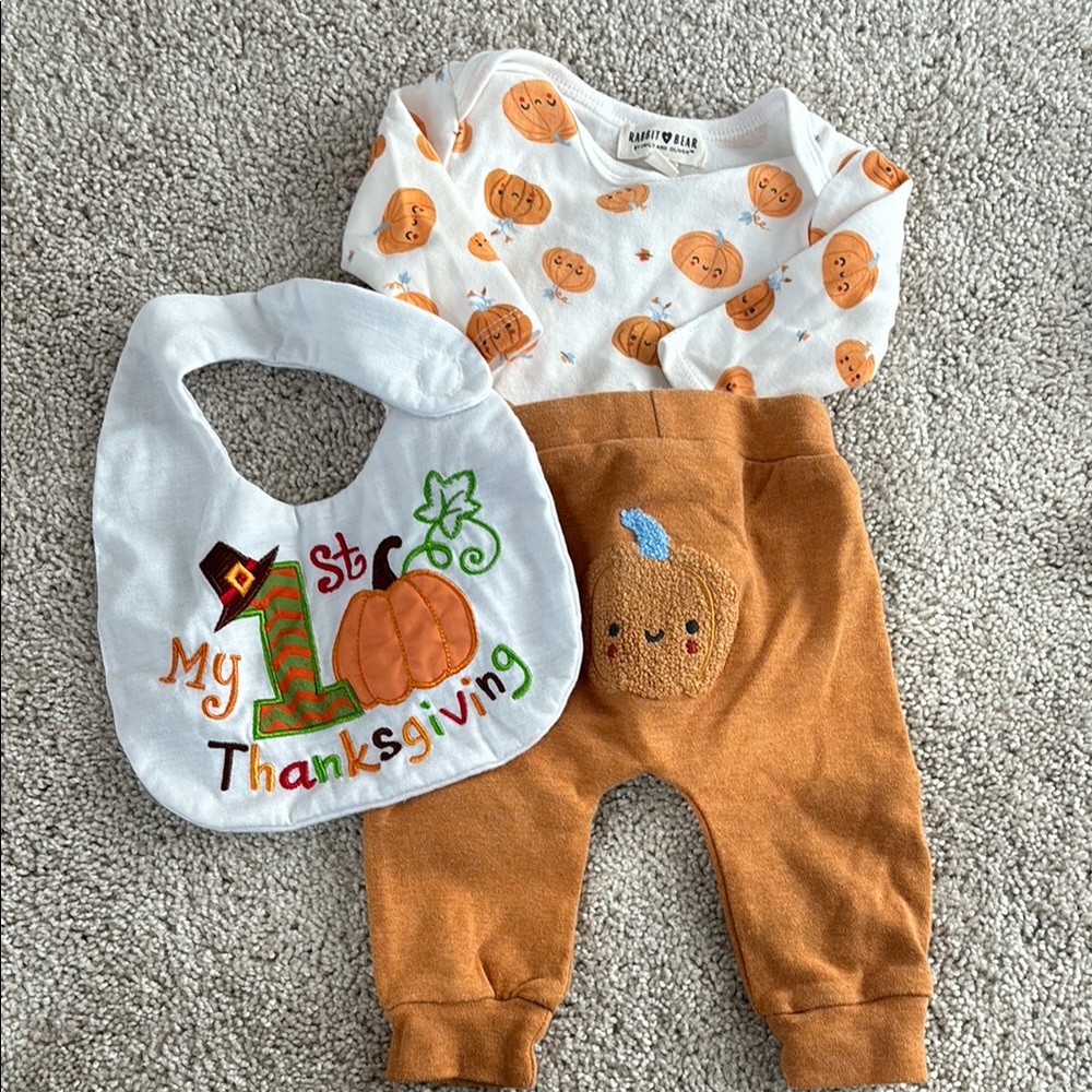 3 piece infant fall set